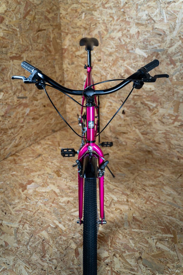 Used Giant Giant Coldrock 90s Cromoly Steel City Build 1995 Mountainbike, Rojo — image 6 of 9