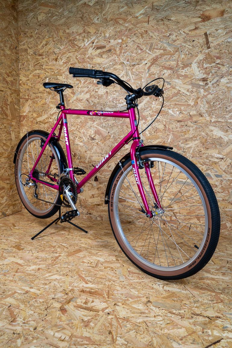 Used Giant Giant Coldrock 90s Cromoly Steel City Build 1995 Mountainbike, Rojo — image 1 of 9