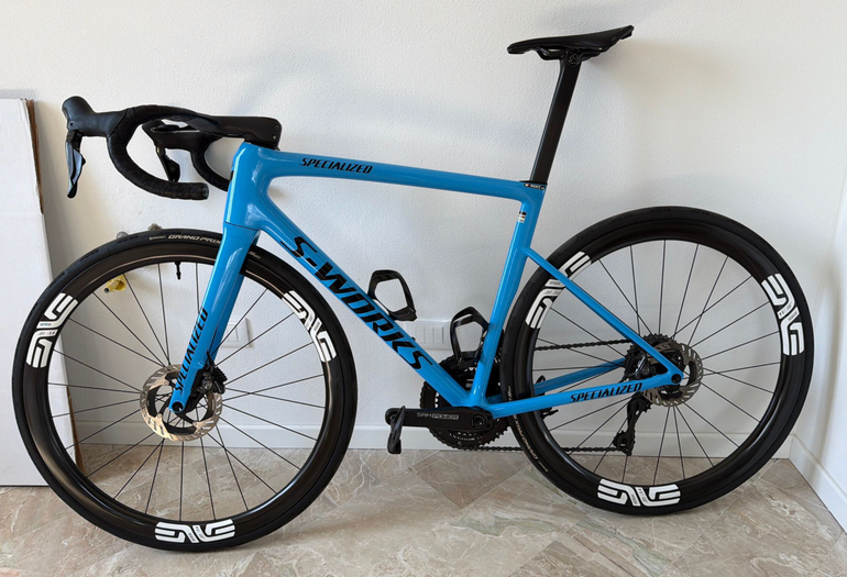 Used Specialized Tarmac Shimano Dura Ace Di2 2024 Road & Gravel, Blue — image 8 of 8