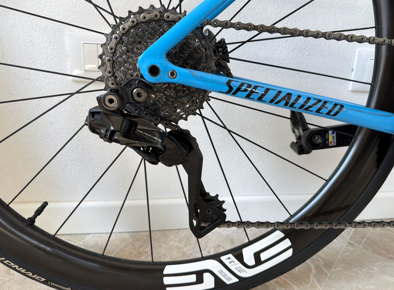 Used Specialized Tarmac Shimano Dura Ace Di2 2024 Road & Gravel, Blue — image 5 of 8