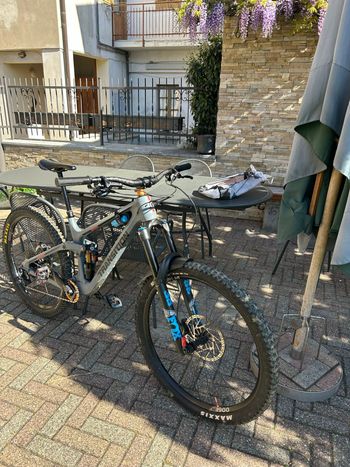 Used Transition Spire Carbon GX 2024 2024 Mountainbike, Light Gray, 29 — image 2 of 8
