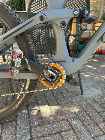 Used Transition Spire Carbon GX 2024 2024 Mountainbike, Light Gray, 29 — image 3 of 8