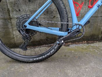 Used ROCKRIDER Cross Country Mountainbike 29 Zoll Race 740 Carbon Reba grün 2025 2025 Mountainbike, Blue, 29 — image 2 of 5