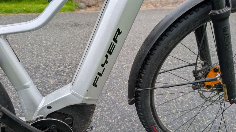 Used Flyer Goroc2 2.10 High 2023 2023 Mountainbike, Light Gray, 29 — image 12 of 15