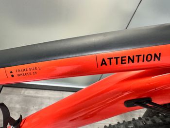 Used CUBE ATTENTION 2021 2021 Mountainbike, Orange, 29 — image 14 of 21