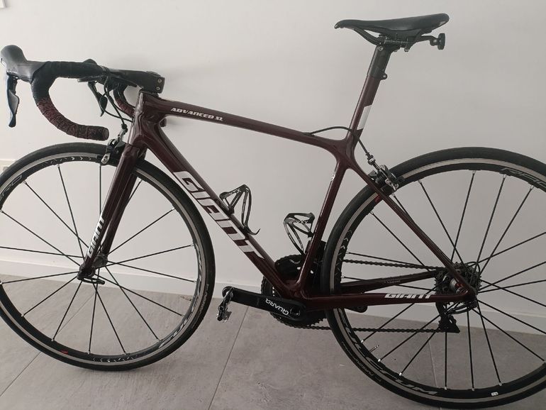 Used Giant TCR Advanced SL 1 2017 2017 Road & Gravel, Red — image 2 of 5
