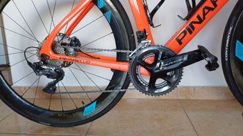 Used Pinarello Paris Shimano Ultegra 2022 Road & Gravel, Orange — image 3 of 6