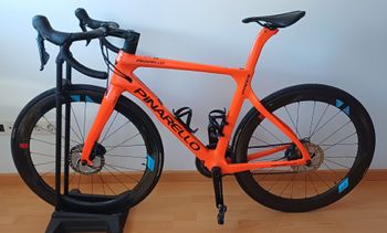 Used Pinarello Paris Shimano Ultegra 2022 Road & Gravel, Orange — image 2 of 6