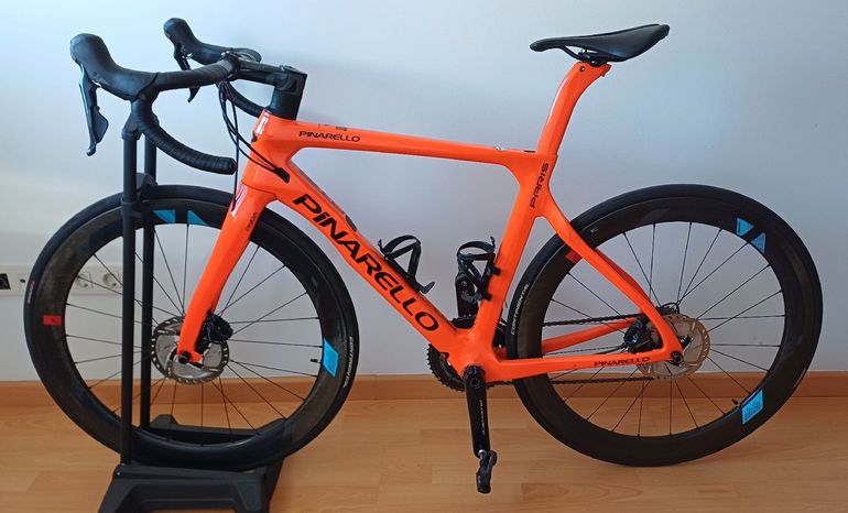 Used Pinarello Paris Shimano Ultegra 2022 Road & Gravel, Orange — image 2 of 6