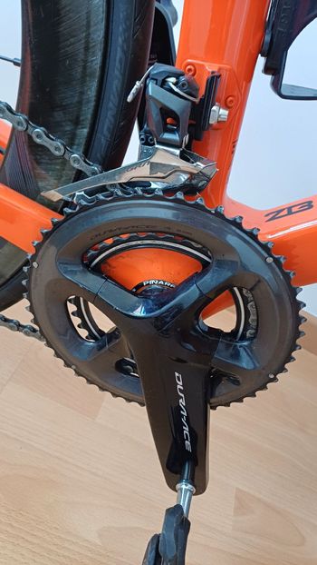 Used Pinarello Paris Shimano Ultegra 2022 Road & Gravel, Orange — image 5 of 6