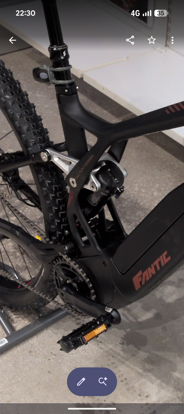 Used Fantic XTF 1.6 Carbon Sport 2025 2025 Mountainbike, Negro — image 14 of 23