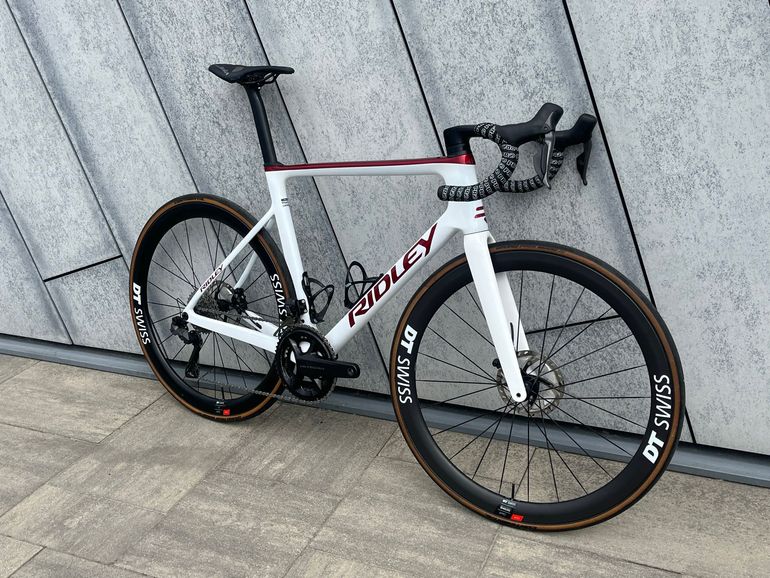 Used Ridley Falcn Shimano Ultegra Di2 2024 Road & Gravel, White — image 2 of 11
