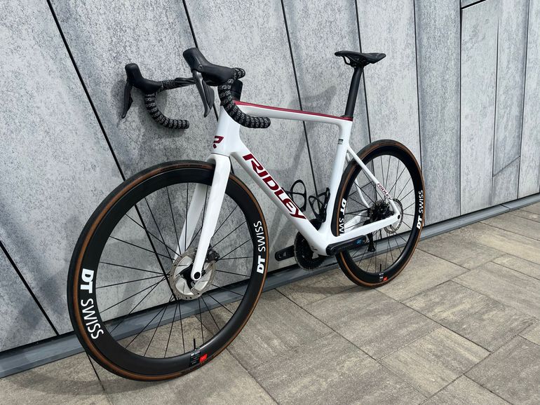Used Ridley Falcn Shimano Ultegra Di2 2024 Road & Gravel, White — image 5 of 11