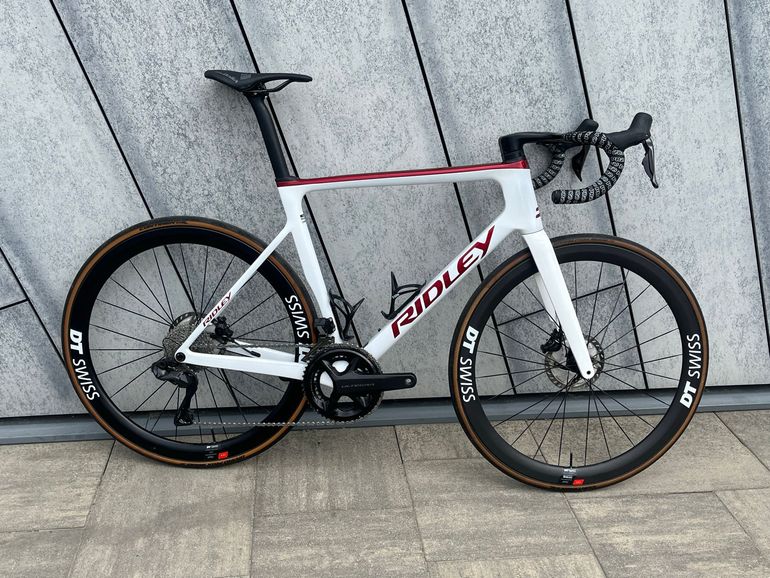 Used Ridley Falcn Shimano Ultegra Di2 2024 Road & Gravel, White — image 1 of 11