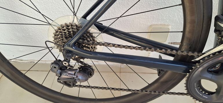 Used Canyon Ultimate CF SLX 8.0 Di2 2020 2020 Road & Gravel, Blue — image 12 of 17
