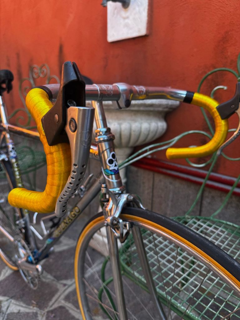 Used Colnago Oval Campagnolo Super Record 1984 Road & Gravel, Light Gray — image 8 of 10