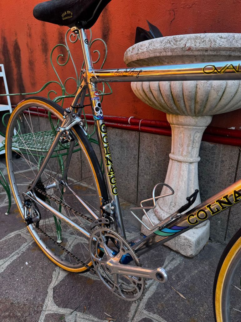 Used Colnago Oval Campagnolo Super Record 1984 Road & Gravel, Light Gray — image 7 of 10