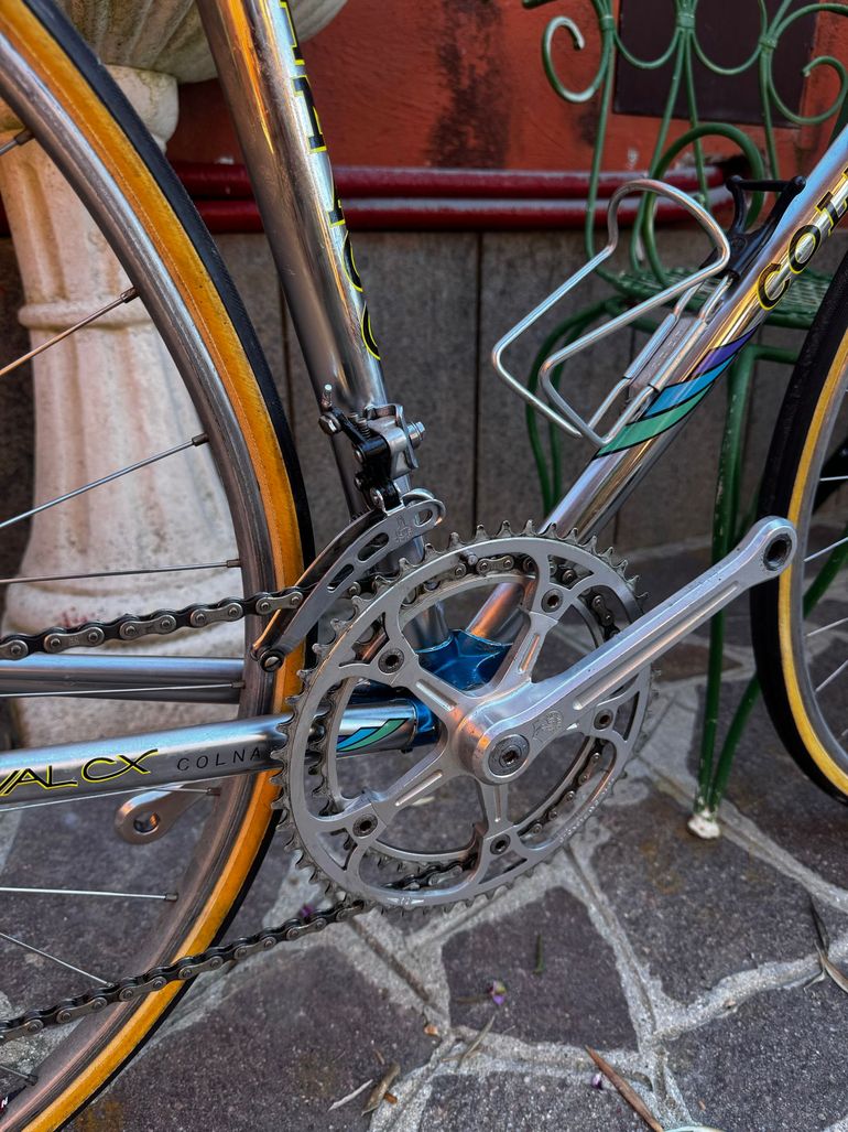 Used Colnago Oval Campagnolo Super Record 1984 Road & Gravel, Light Gray — image 3 of 10