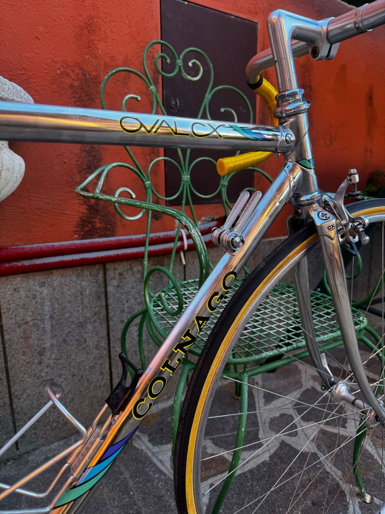 Used Colnago Oval Campagnolo Super Record 1984 Road & Gravel, Light Gray — image 4 of 10