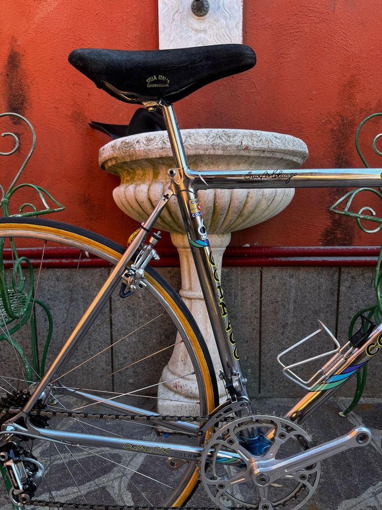 Used Colnago Oval Campagnolo Super Record 1984 Road & Gravel, Light Gray — image 2 of 10