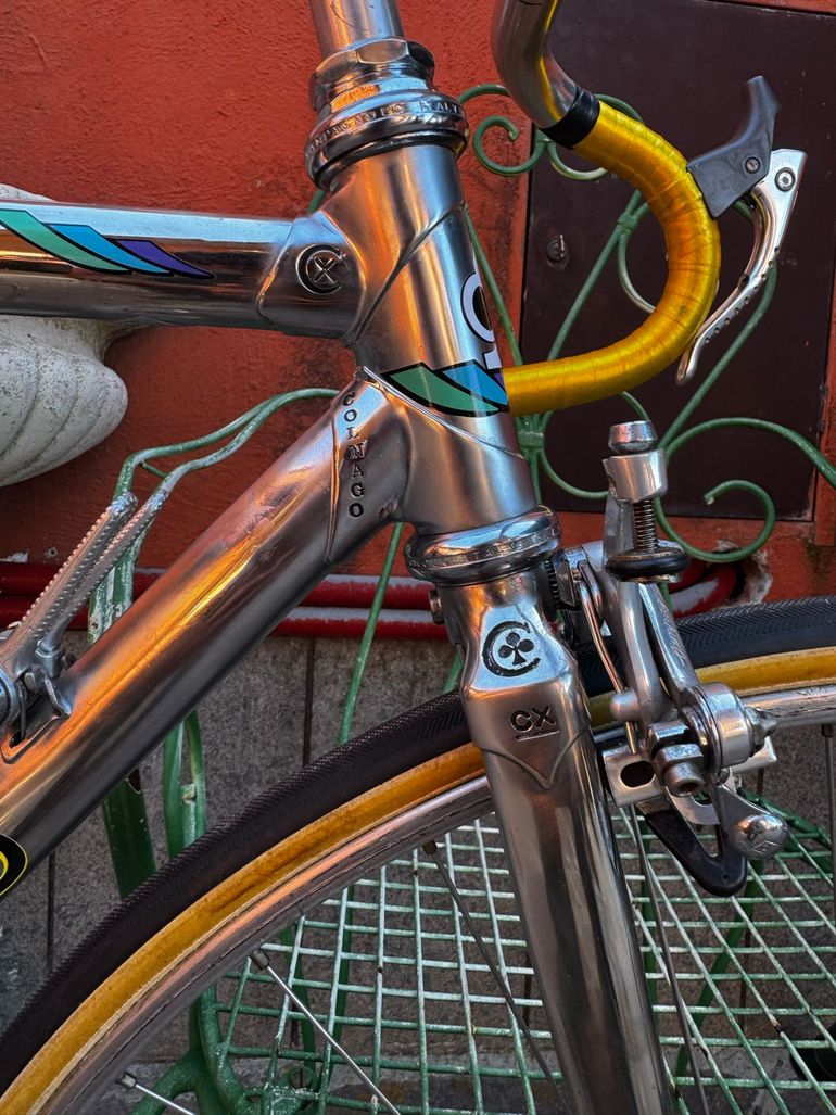 Used Colnago Oval Campagnolo Super Record 1984 Road & Gravel, Light Gray — image 6 of 10