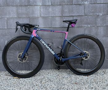 Used Cannondale SuperSix EVO Hi-MOD Disc Dura-Ace Di2 2021 2021 Road & Gravel, Blue — image 7 of 7