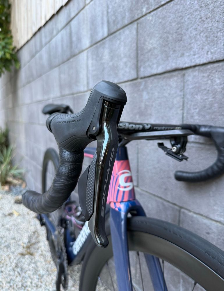 Used Cannondale SuperSix EVO Hi-MOD Disc Dura-Ace Di2 2021 2021 Road & Gravel, Blue — image 3 of 7