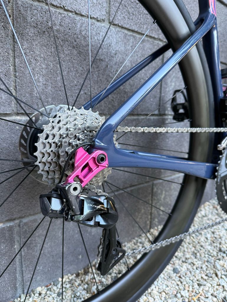 Used Cannondale SuperSix EVO Hi-MOD Disc Dura-Ace Di2 2021 2021 Road & Gravel, Blue — image 2 of 7
