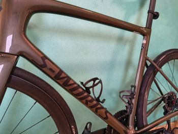 Used Specialized S-Works Tarmac SL8 - Shimano Dura-Ace Di2 2025 2025 Road & Gravel, Green — image 5 of 10
