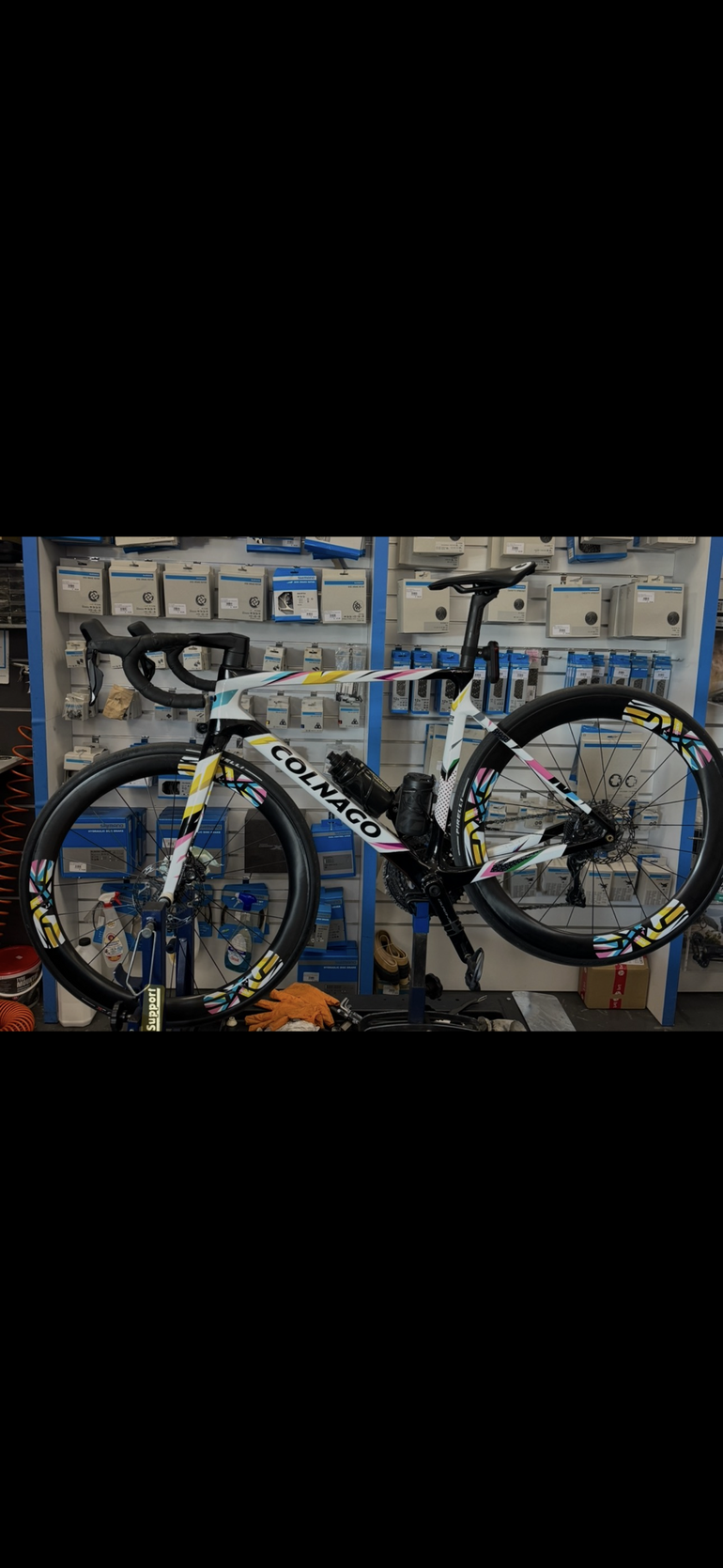 Gebrauchtes COLNAGO V4Rs Tadej Pogačar Limited Edition 2024 | 1 of 200 Worldwide | Collector Condition Custom Shimano Dura Ace Di2 2025 Road & Gravel, Weiß — Bild 3 von 8