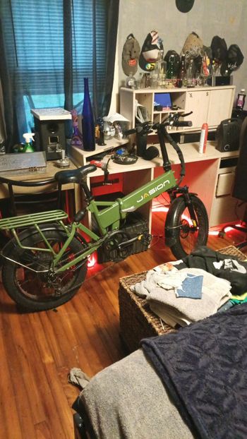Used Jasion Jasion Custom Shimano 105 Di2 2016 Mountainbike, Green — image 3 of 3