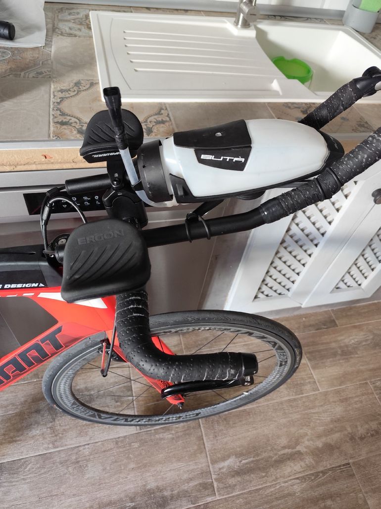 Used Giant Trinity Advanced 2018 2018 Road & Gravel, Orange — image 2 of 4