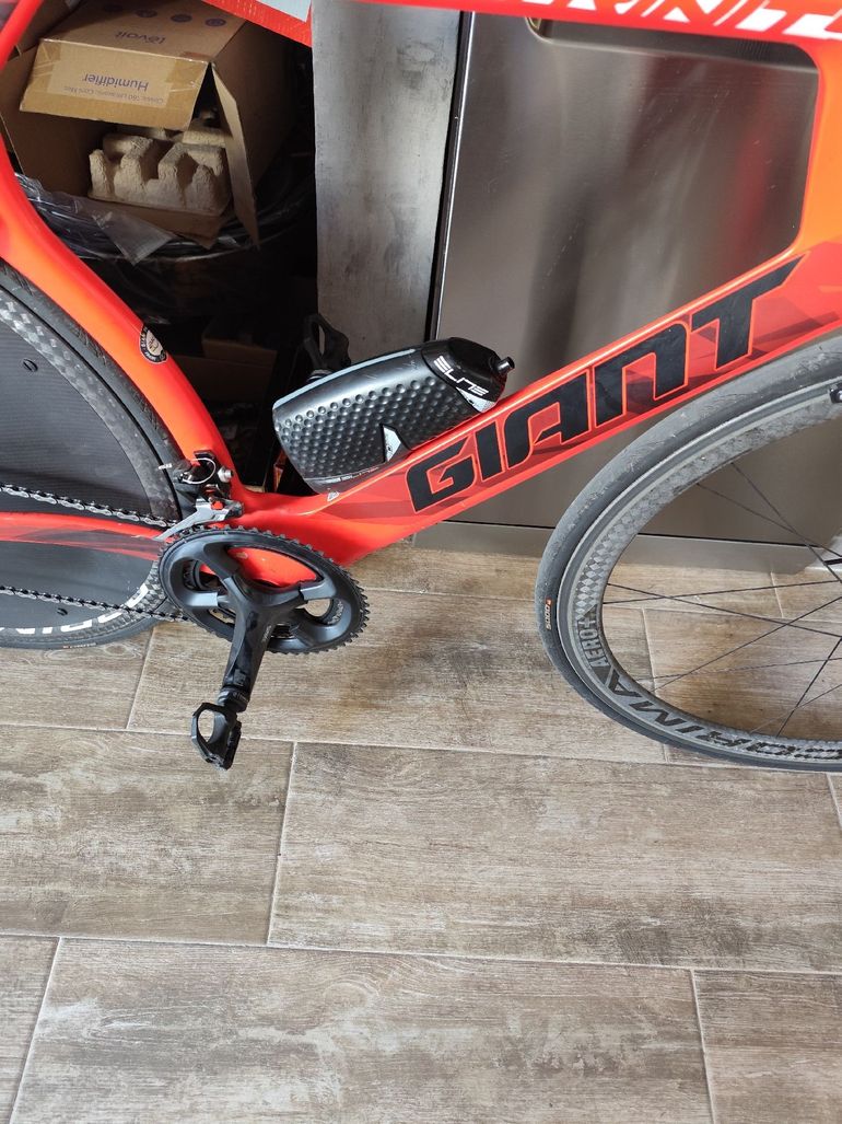 Used Giant Trinity Advanced 2018 2018 Road & Gravel, Orange — image 3 of 4