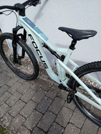 Used Focus Jam SRAM Red eTap AXS 2020 Mountainbike, White — image 2 of 6