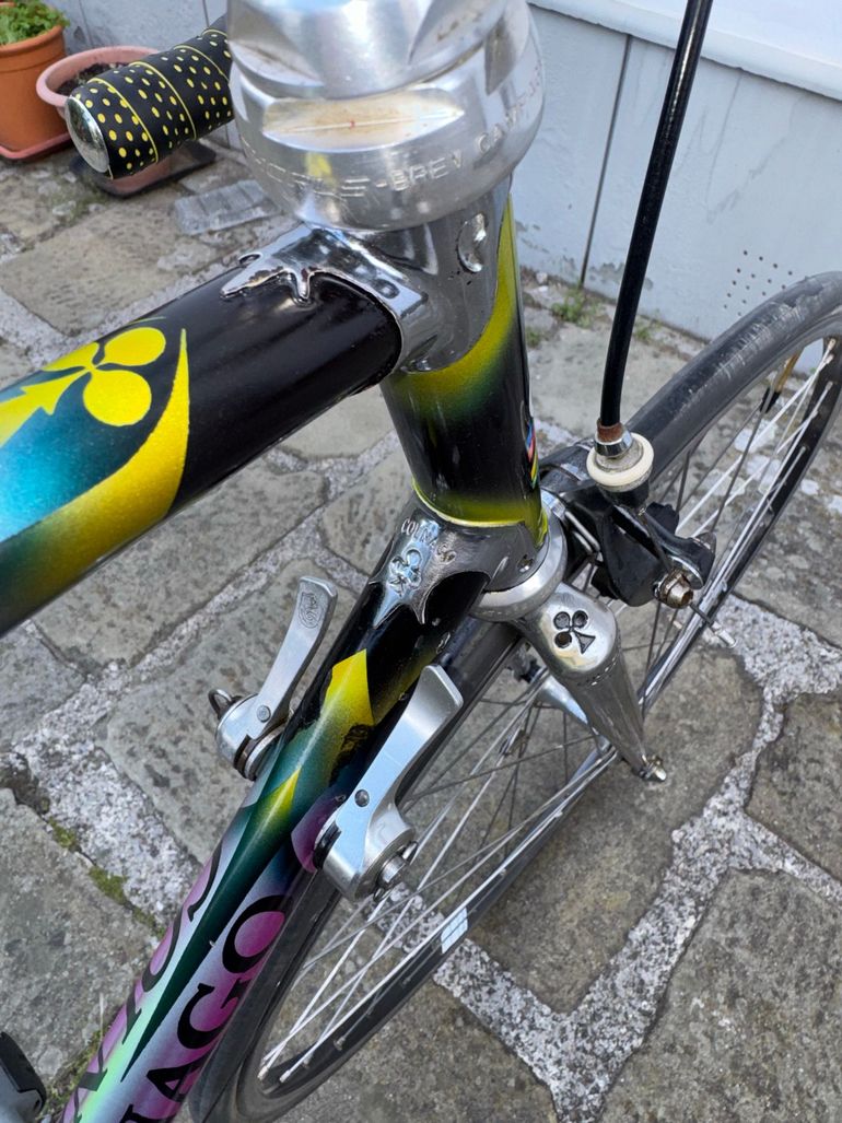 Used colnago tecnos Colnago tecnos Custom Other Campagnolo 1987 Road & Gravel, Black — image 10 of 11