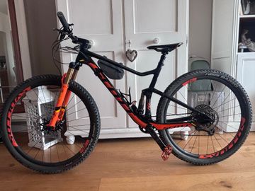 Gebrauchtes Scott Spark RC 900 SL 2017 2017 Mountainbike, Orange, 29 — Bild 2 von 11