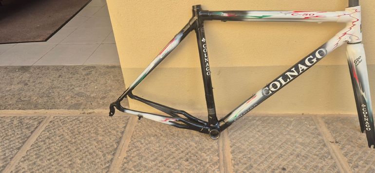 Used Colnago Colnago C50 Hp Frameset 2007 Road & Gravel, White — image 7 of 8