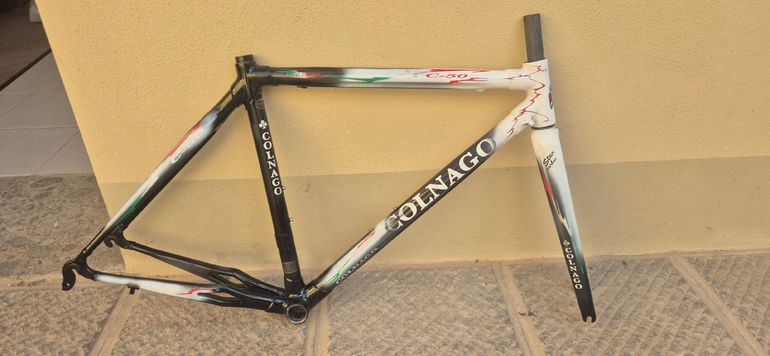 Used Colnago Colnago C50 Hp Frameset 2007 Road & Gravel, White — image 1 of 8
