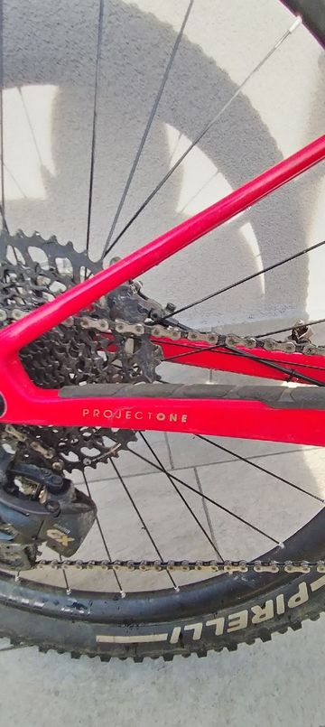 Trek Supercaliber SRAM GX Eagle AXS 2020 Mountainbike usato, Rosso — immagine 5 di 9