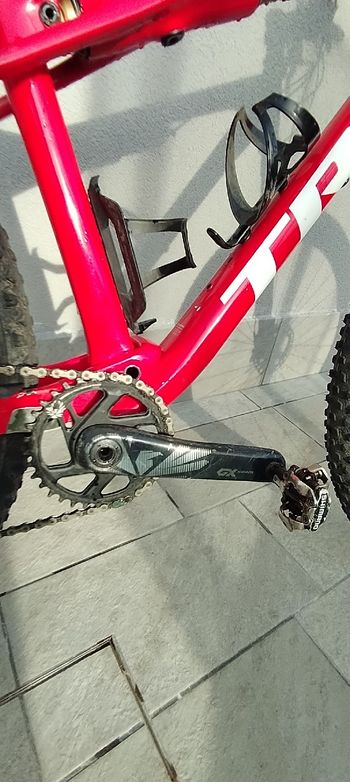 Used Trek Supercaliber SRAM GX Eagle AXS 2020 Mountainbike, Red — image 3 of 9