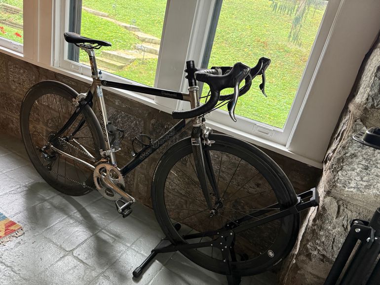 Used Serotta Custom Shimano Dura Ace 2005 Road & Gravel, Light Gray — image 2 of 6