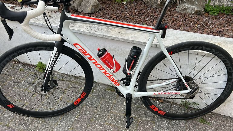 Used Cannondale Synapse Hi-MOD Disc Ultegra Di2 2017 2017 Road & Gravel, White — image 2 of 11