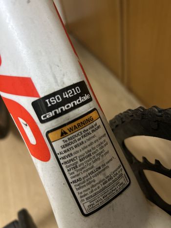 Used Cannondale Synapse Hi-MOD Disc Ultegra Di2 2017 2017 Road & Gravel, White — image 9 of 11