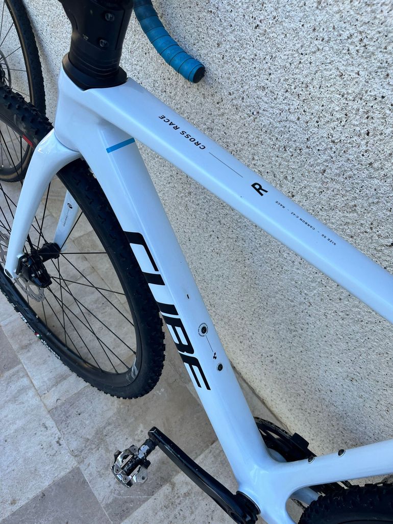 Used CUBE Cross SRAM Rival eTap AXS 2025 Road & Gravel, White — image 12 of 14