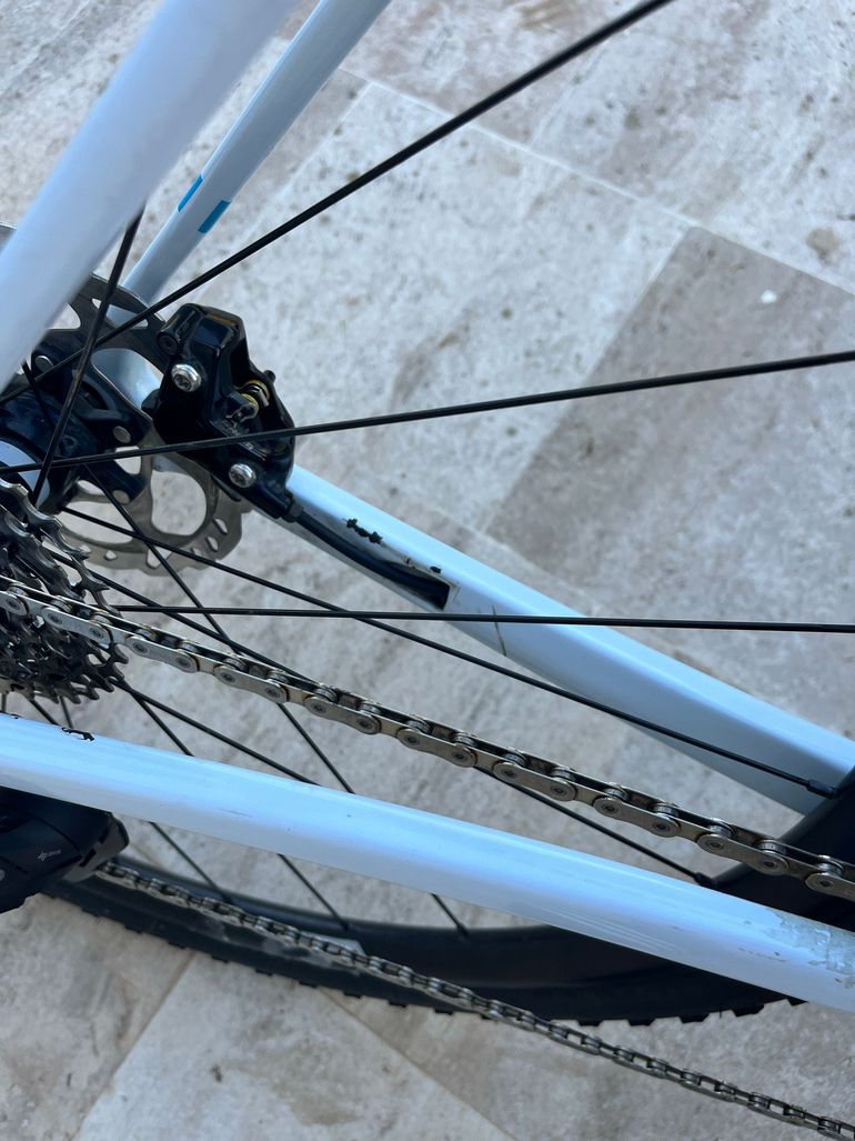 Used CUBE Cross SRAM Rival eTap AXS 2025 Road & Gravel, White — image 13 of 14