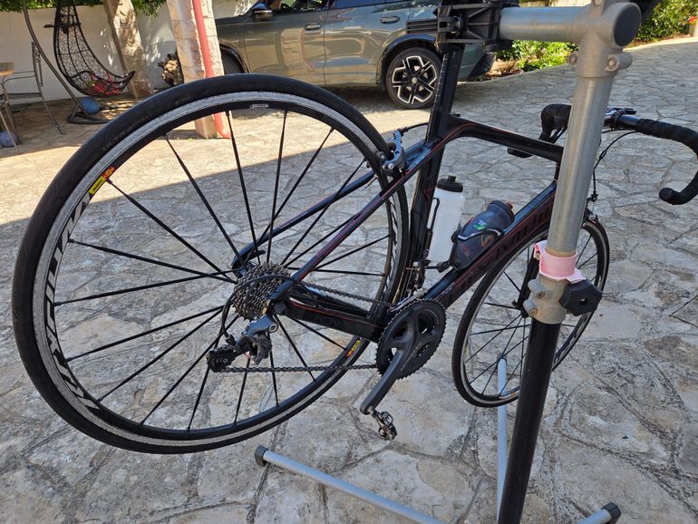 Used Olympia Bici Da Corsa Ikon  Carbonio Gruppo Ultegra 11 Velocità 2015 Ottima Condizione 2015 Road & Gravel, Black — image 2 of 3