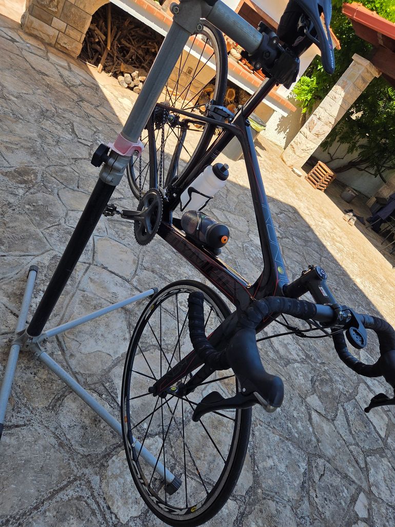 Used Olympia Bici Da Corsa Ikon  Carbonio Gruppo Ultegra 11 Velocità 2015 Ottima Condizione 2015 Road & Gravel, Black — image 3 of 3