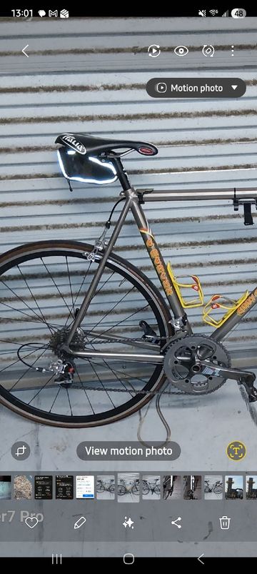 Used Eddy Merckx Custom SRAM Red 1997 Road & Gravel, Light Gray — image 3 of 3