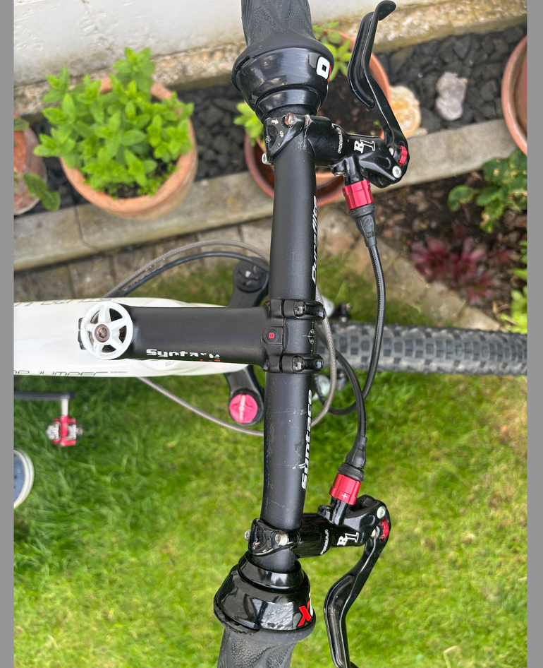 Used Specialized Stumpjumper Expert Carbon 26" 2012 2012 Mountainbike, Weiß — image 5 of 6