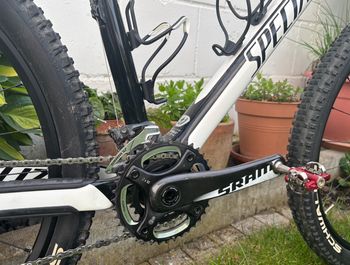 Used Specialized Stumpjumper Expert Carbon 26" 2012 2012 Mountainbike, Weiß — image 4 of 6